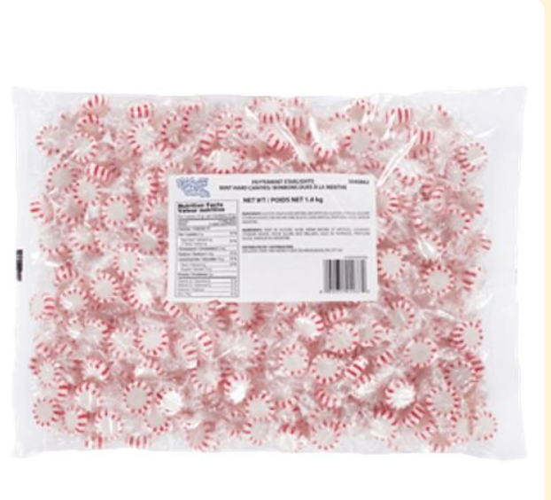 Starlight Peppermint Bulk Candy 1lb, 5lb, 10lb